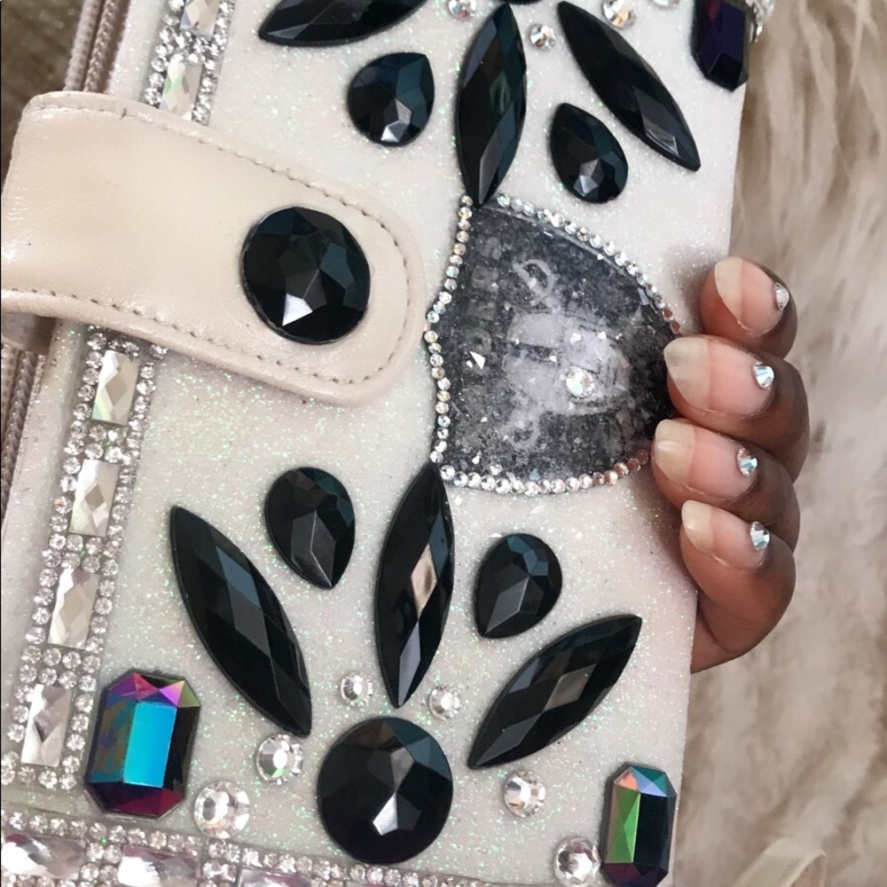 Custom Swarovski Crystal Raiders Wallet